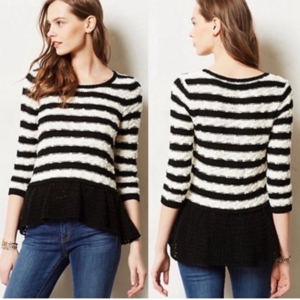 Anthropologie Knitted & Knotted Sweater. Size S
